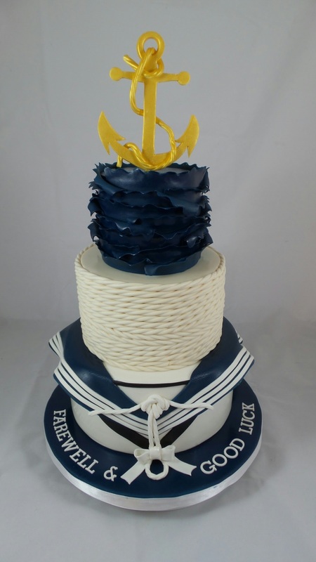 Off To Join The Navy Cake