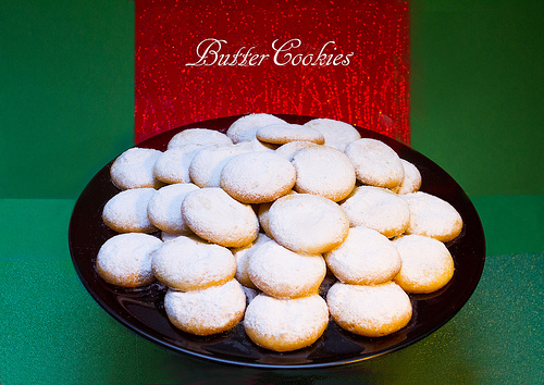 Let it Snow Butter Cookies